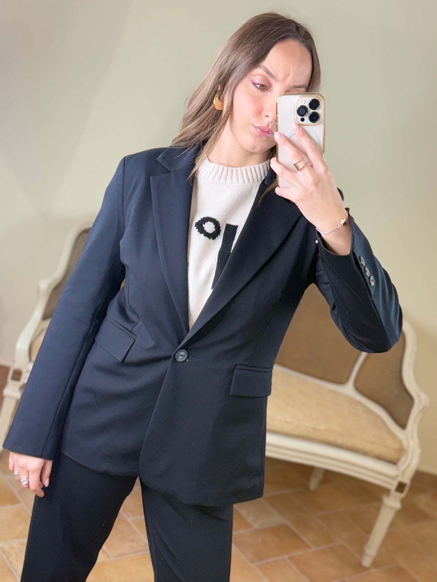 Tensione In Giacca strutturata NERO