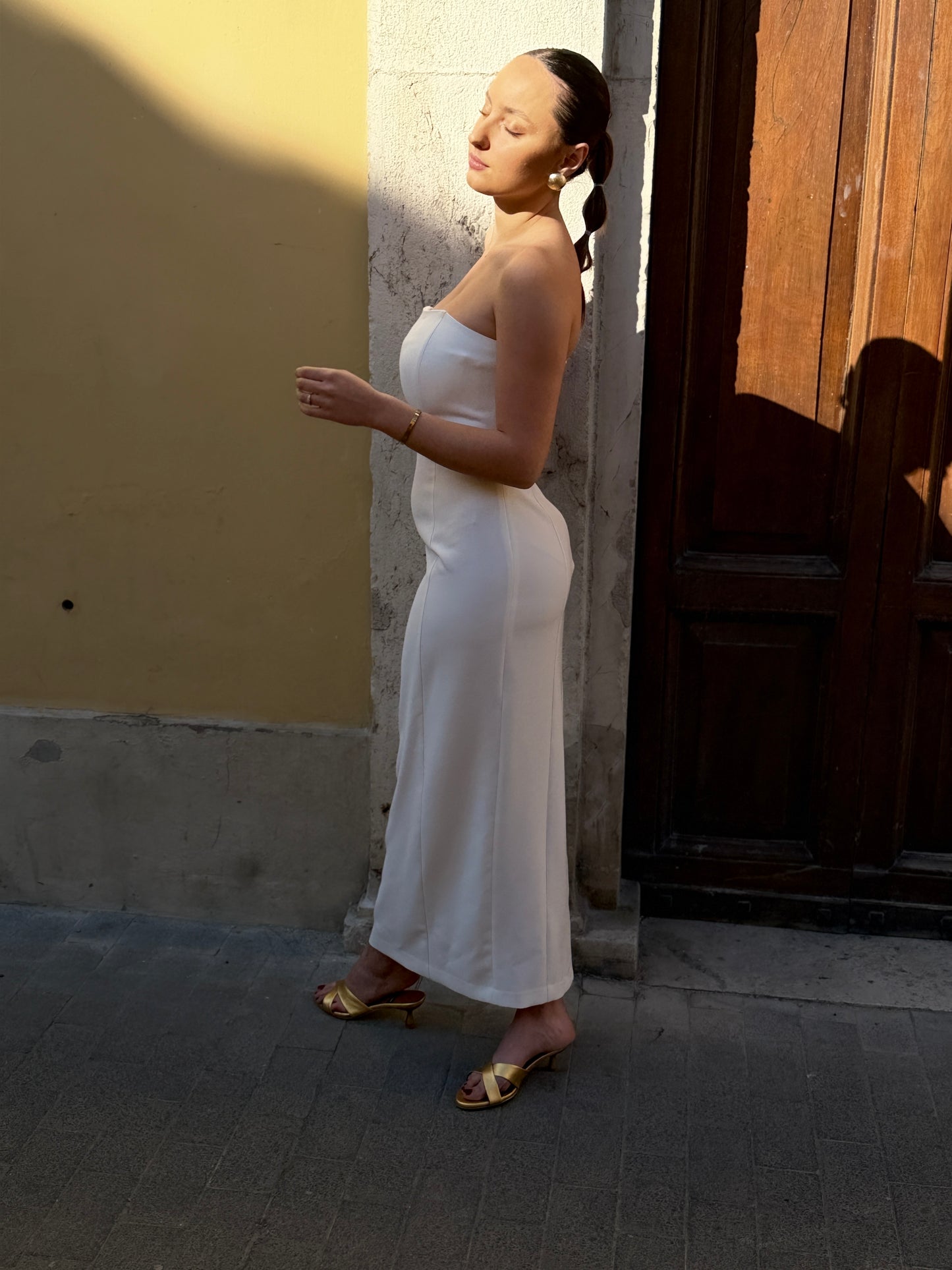 Silence Limited WHY DRESS WHITE