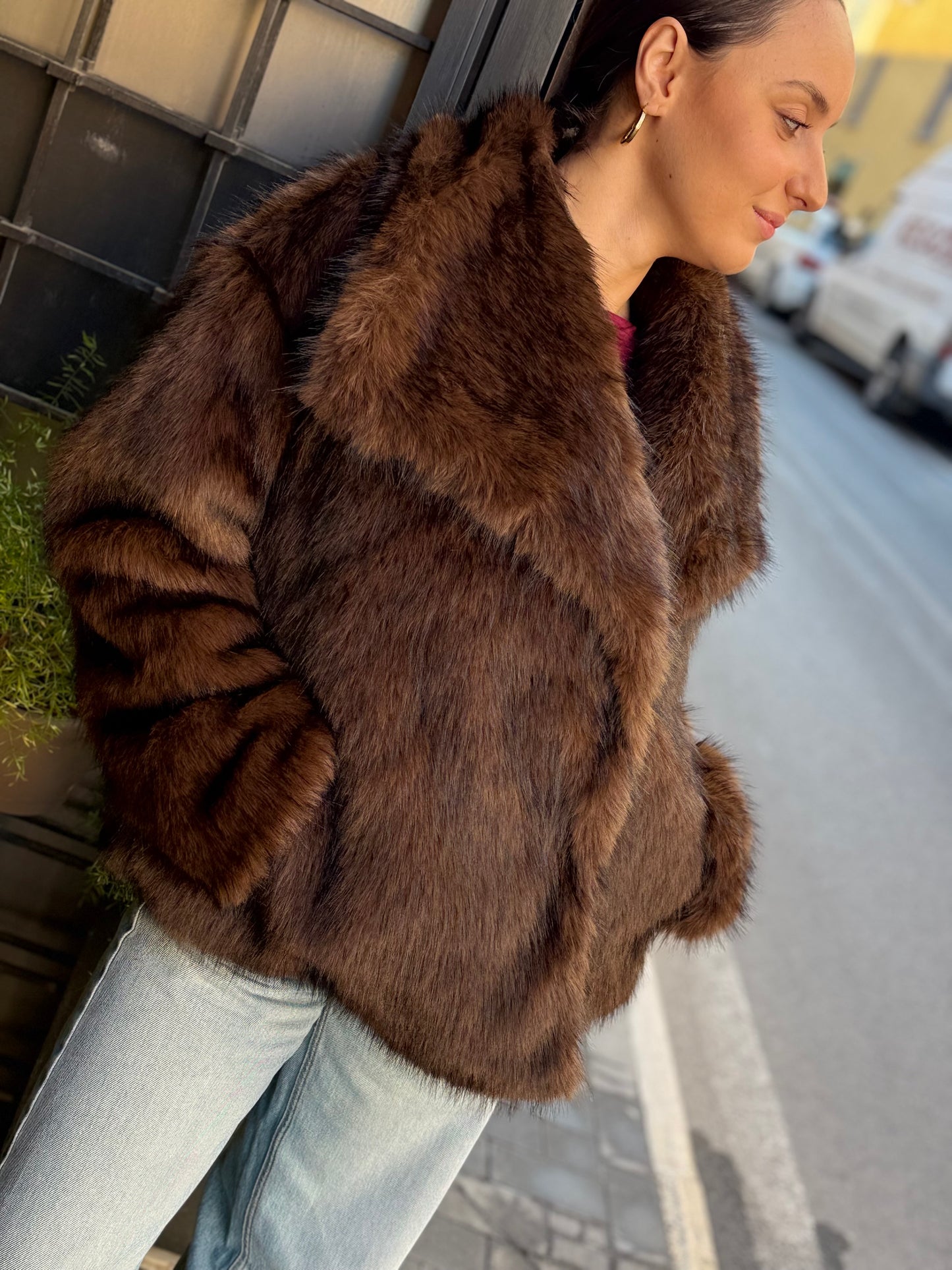 Ecopelliccia VERONICA Moro