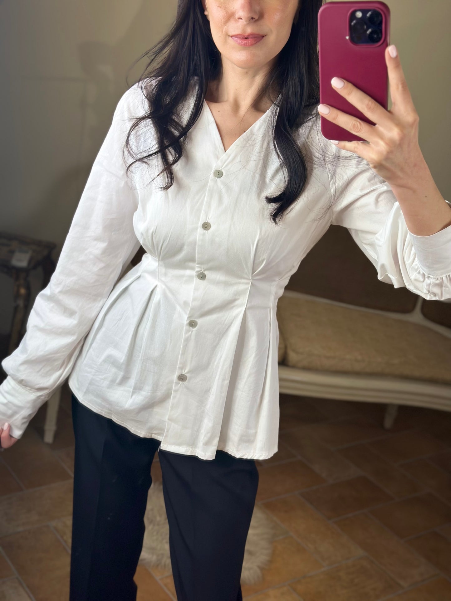 Camicia " LUISA" bianca