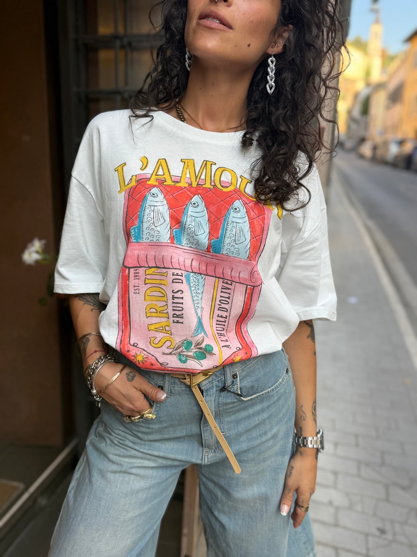 T-shirt “L’AMOUR À LA PLAGE”