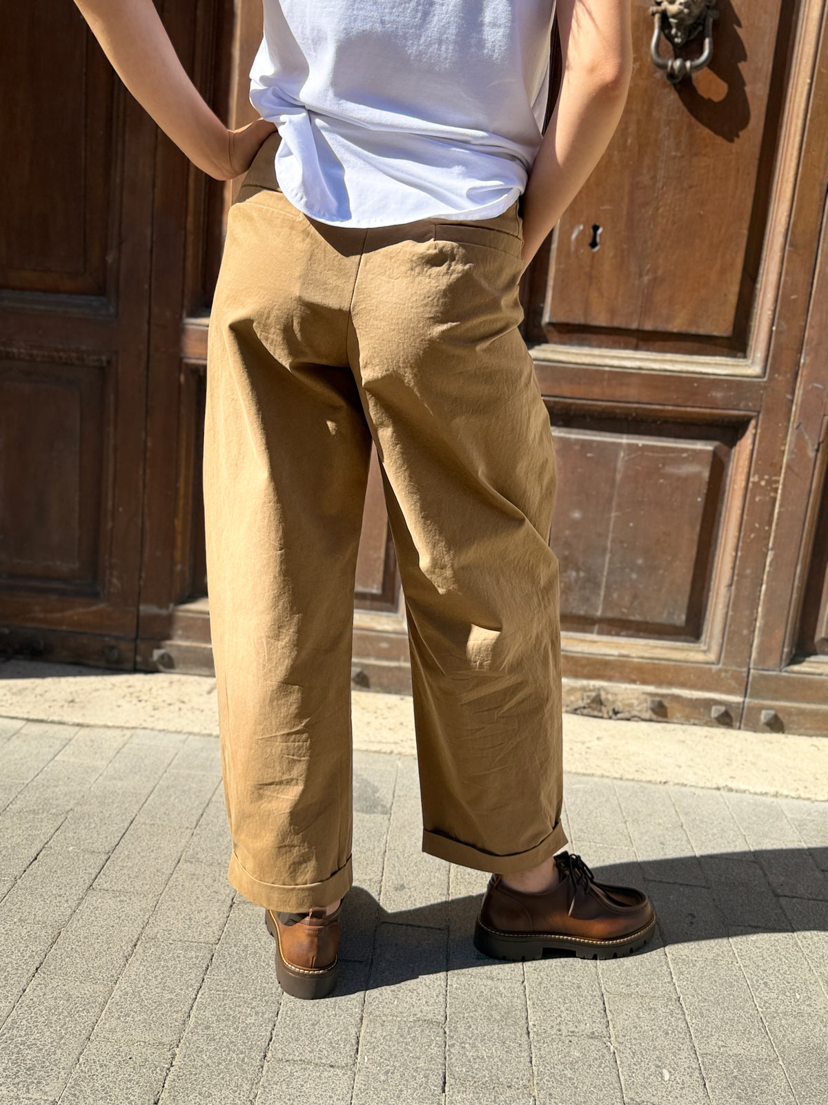 Pantalone Ovetto Cammello