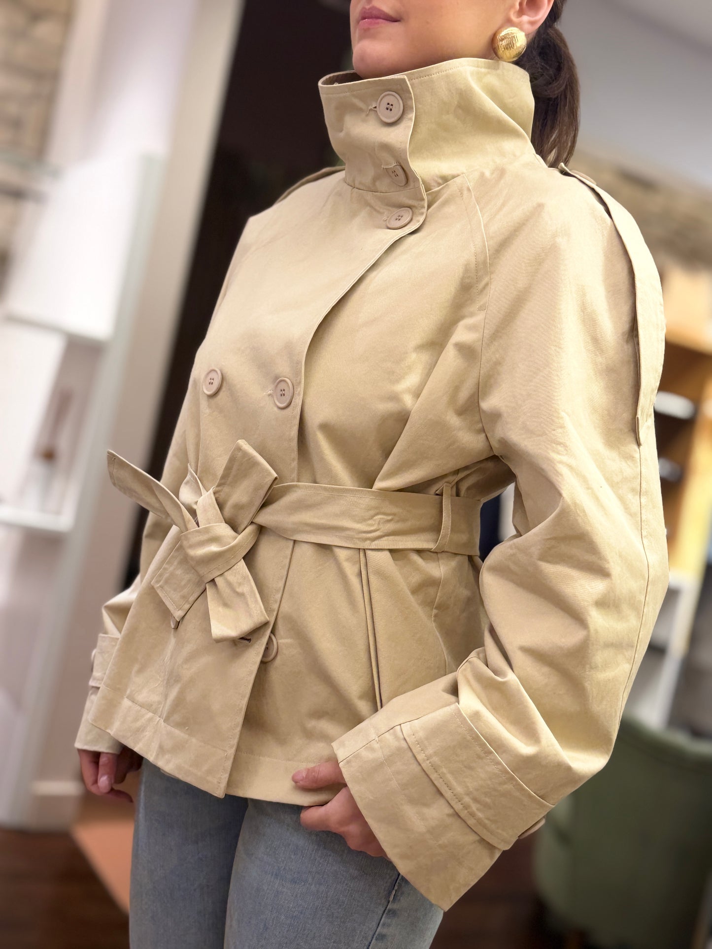 Tensione in Trench Beige