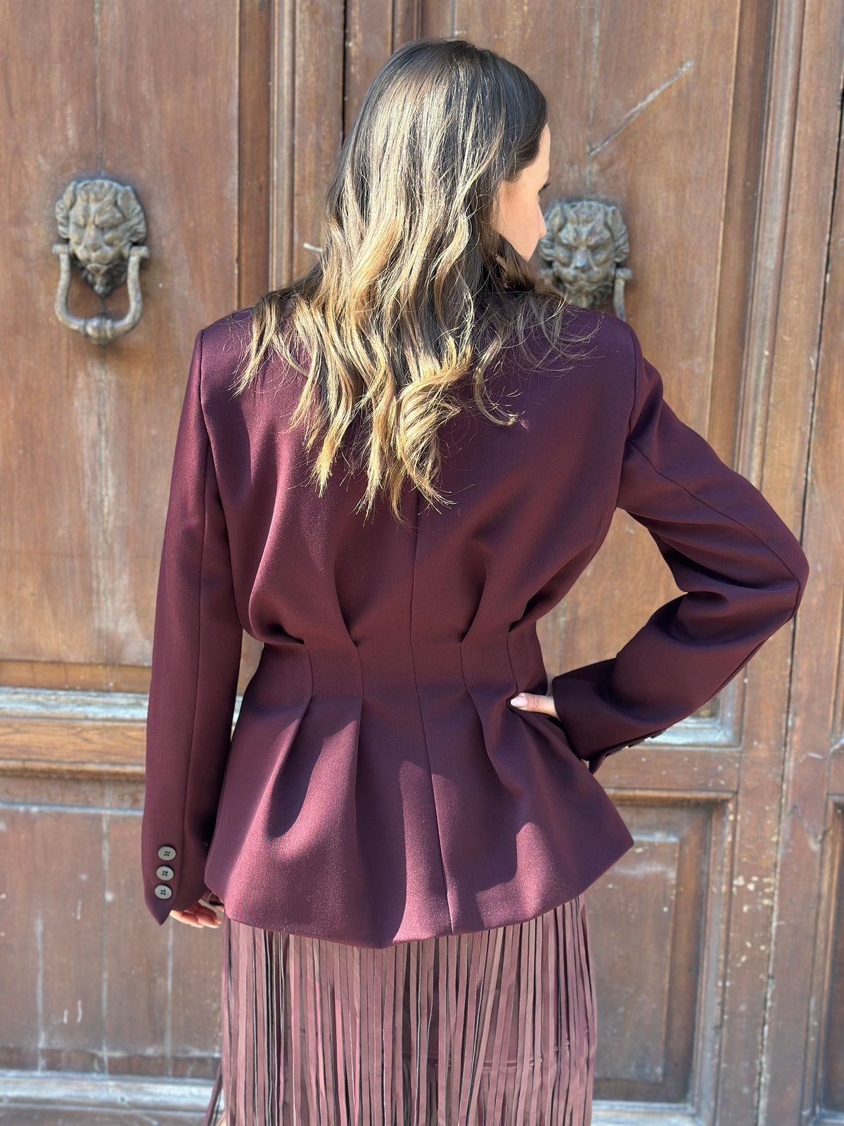 Giacca FRANCY BORDEAUX