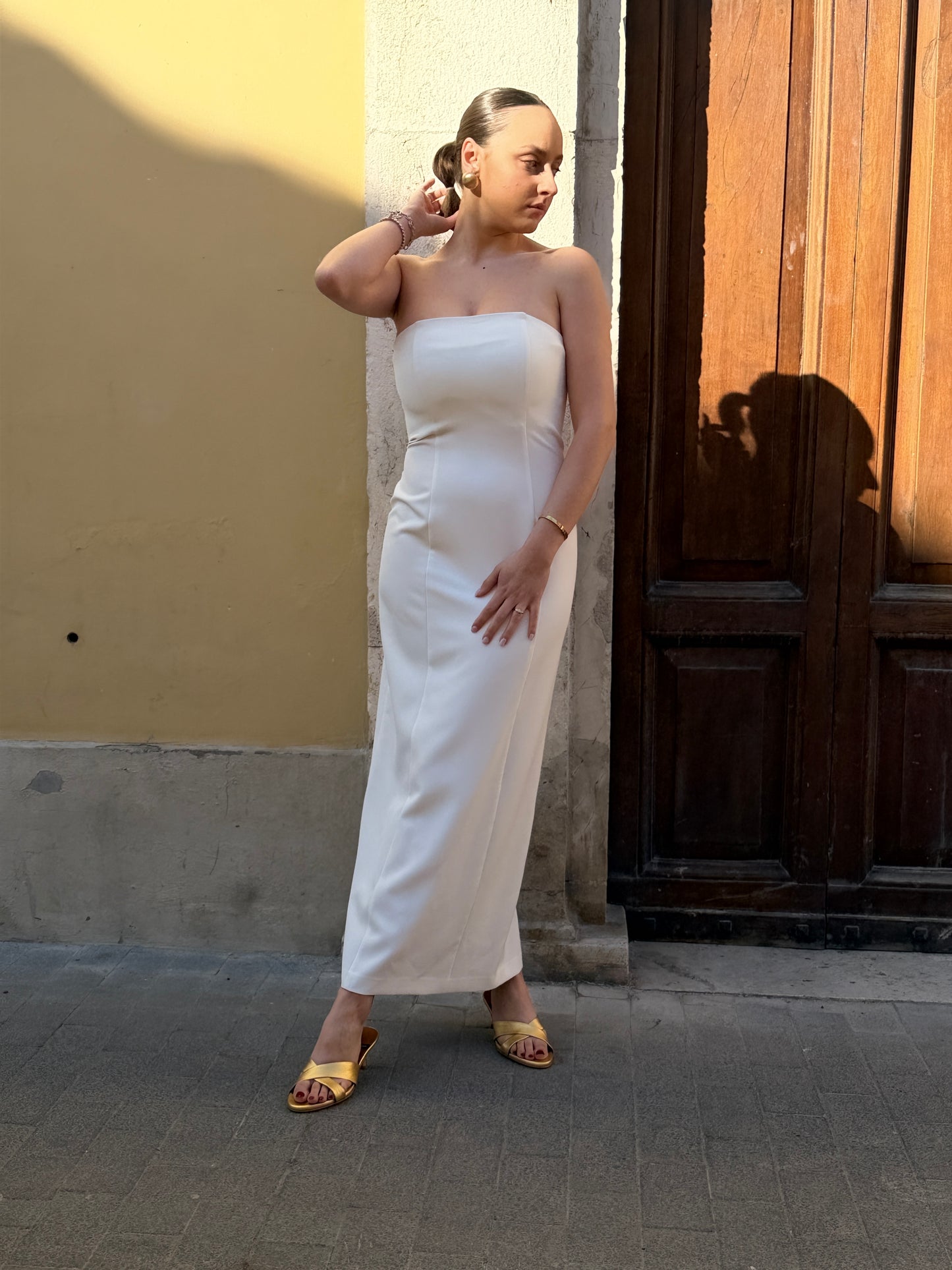 Silence Limited WHY DRESS WHITE