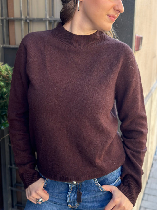 Maglia misto cashmere e lana (disp.in più colori)