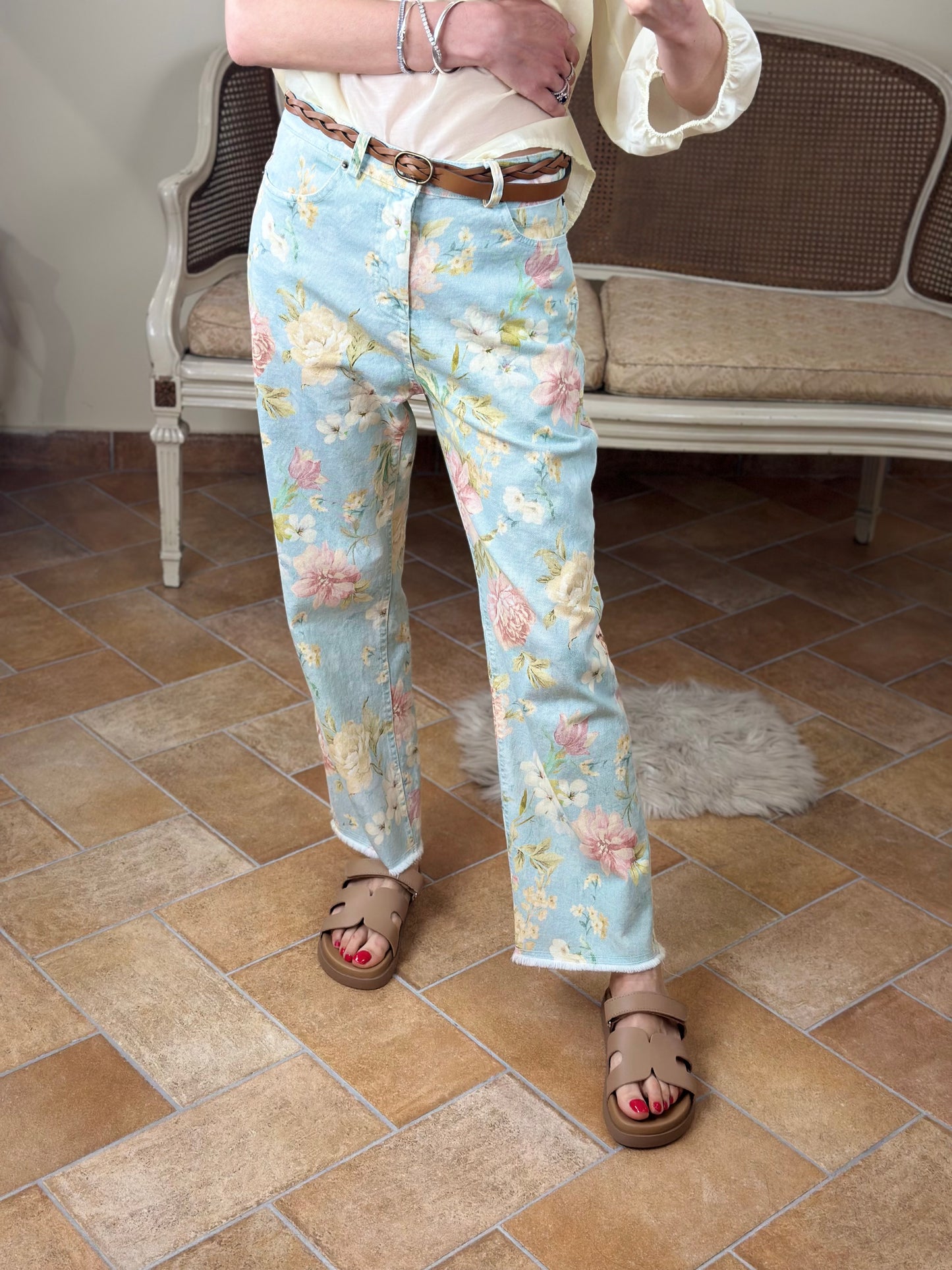 Tensione in Jeans FLOWER multicolor