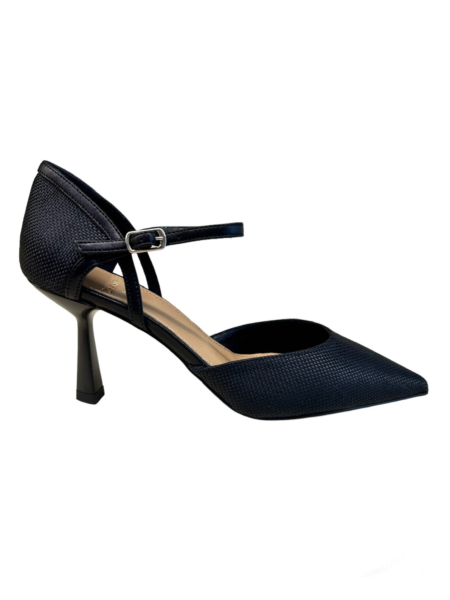 Chantal Spezzata raffia nera