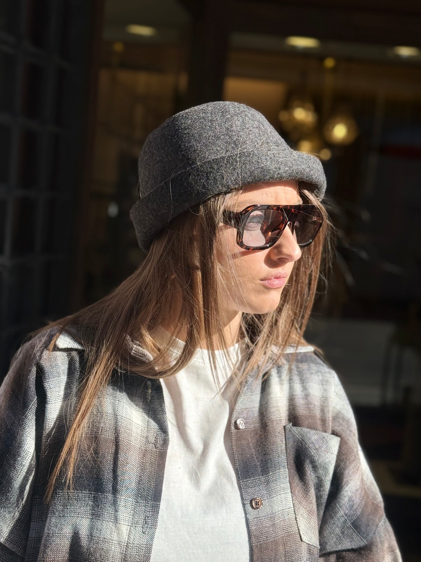 Cappello PARIS Grigio Scuro