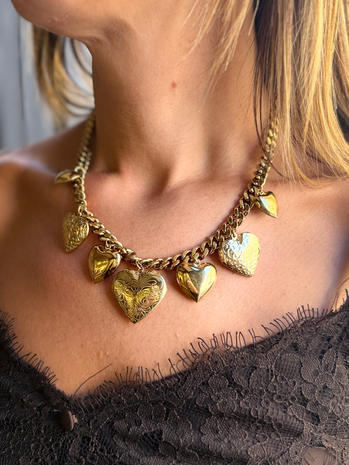 Collana Ciondoli CUORI