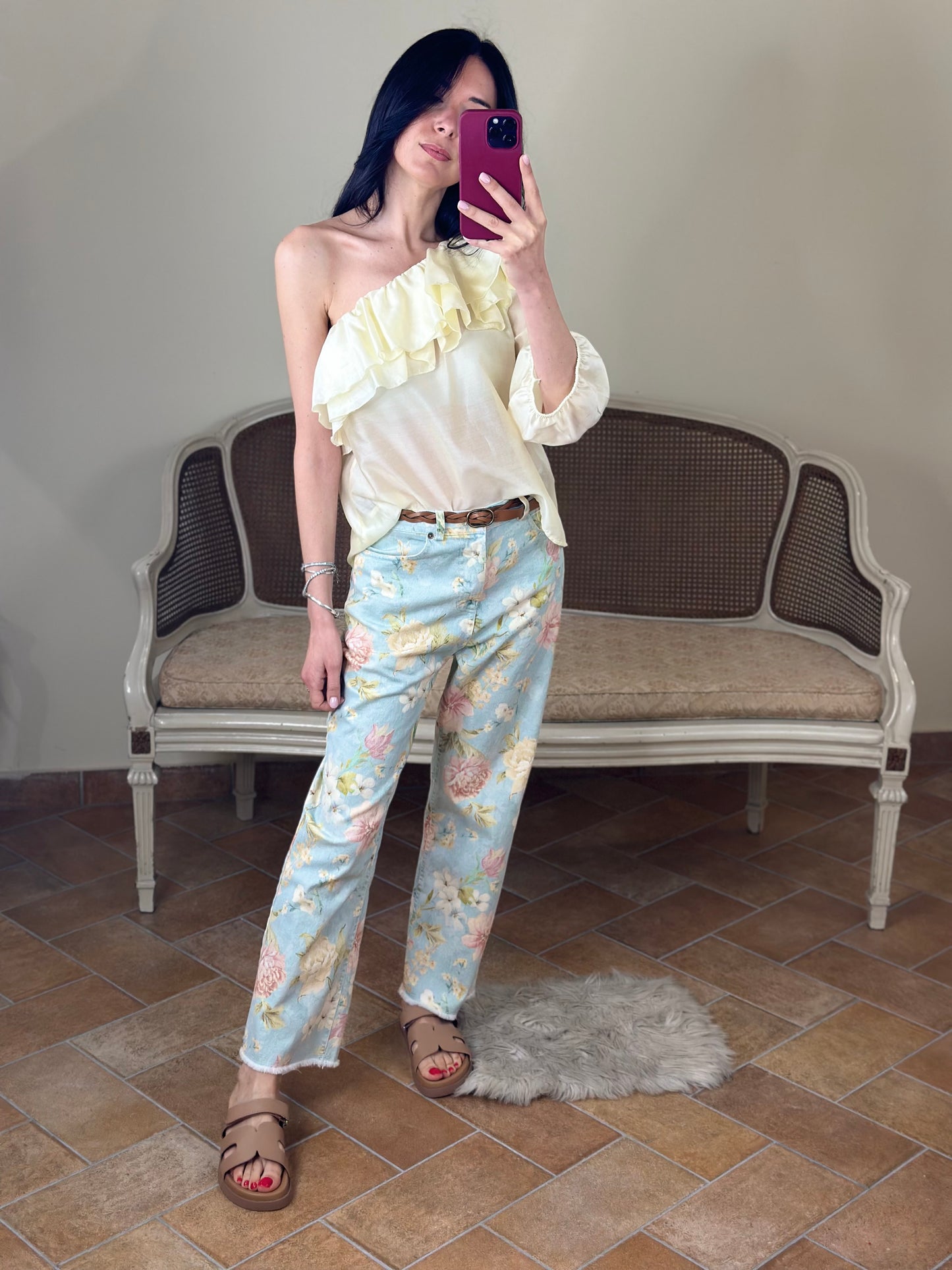 Tensione in Jeans FLOWER multicolor