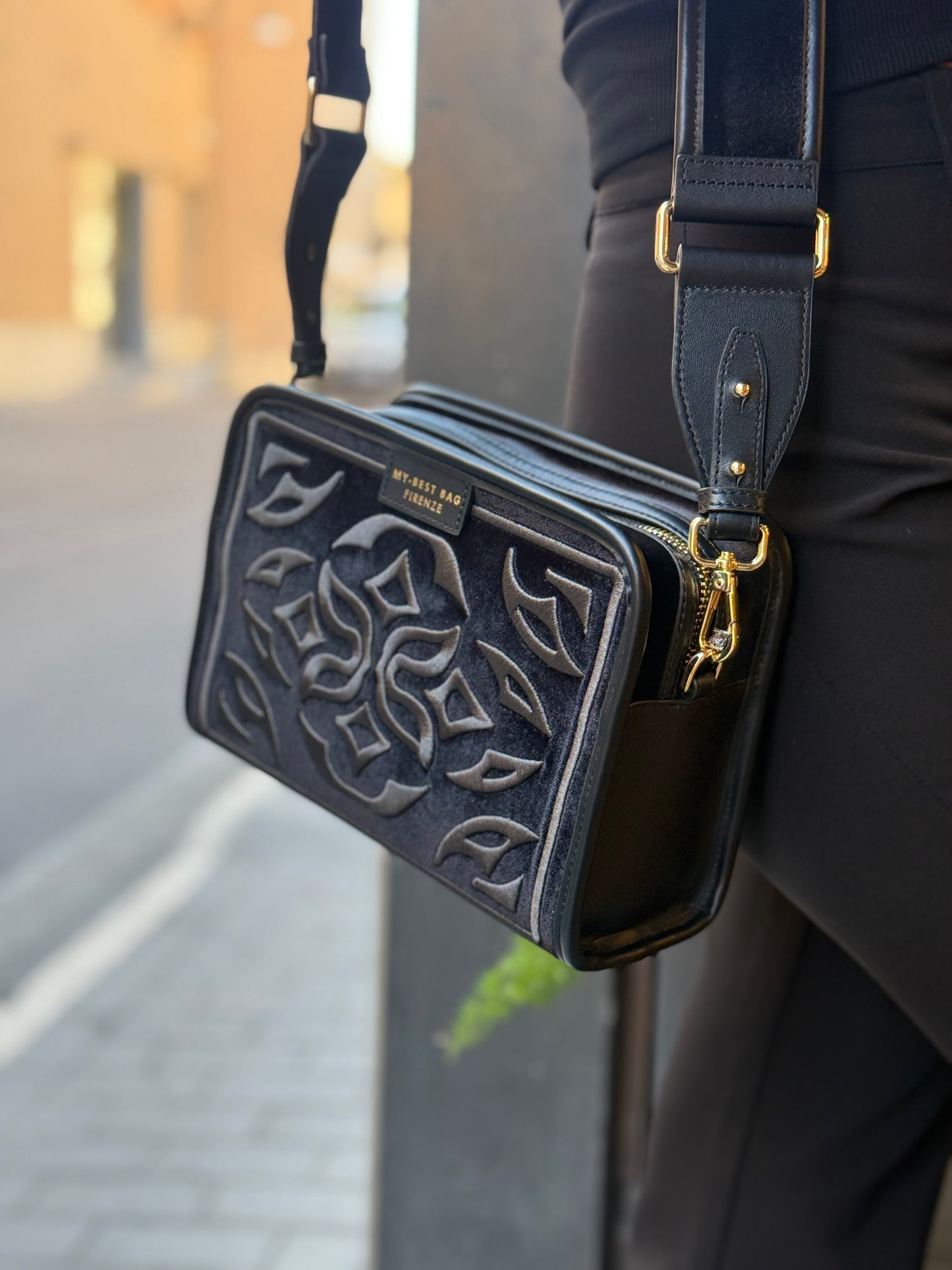 My Best Bag ATENA LISBONA BLACK TIE SMALL