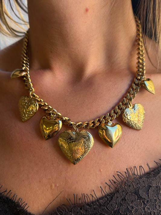 Collana Ciondoli CUORI