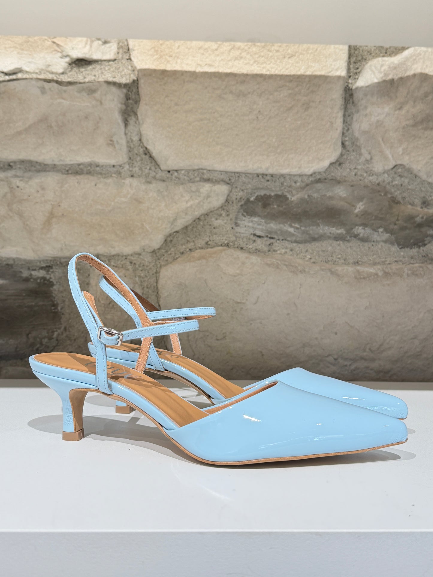 Ovyè Slingback Celeste