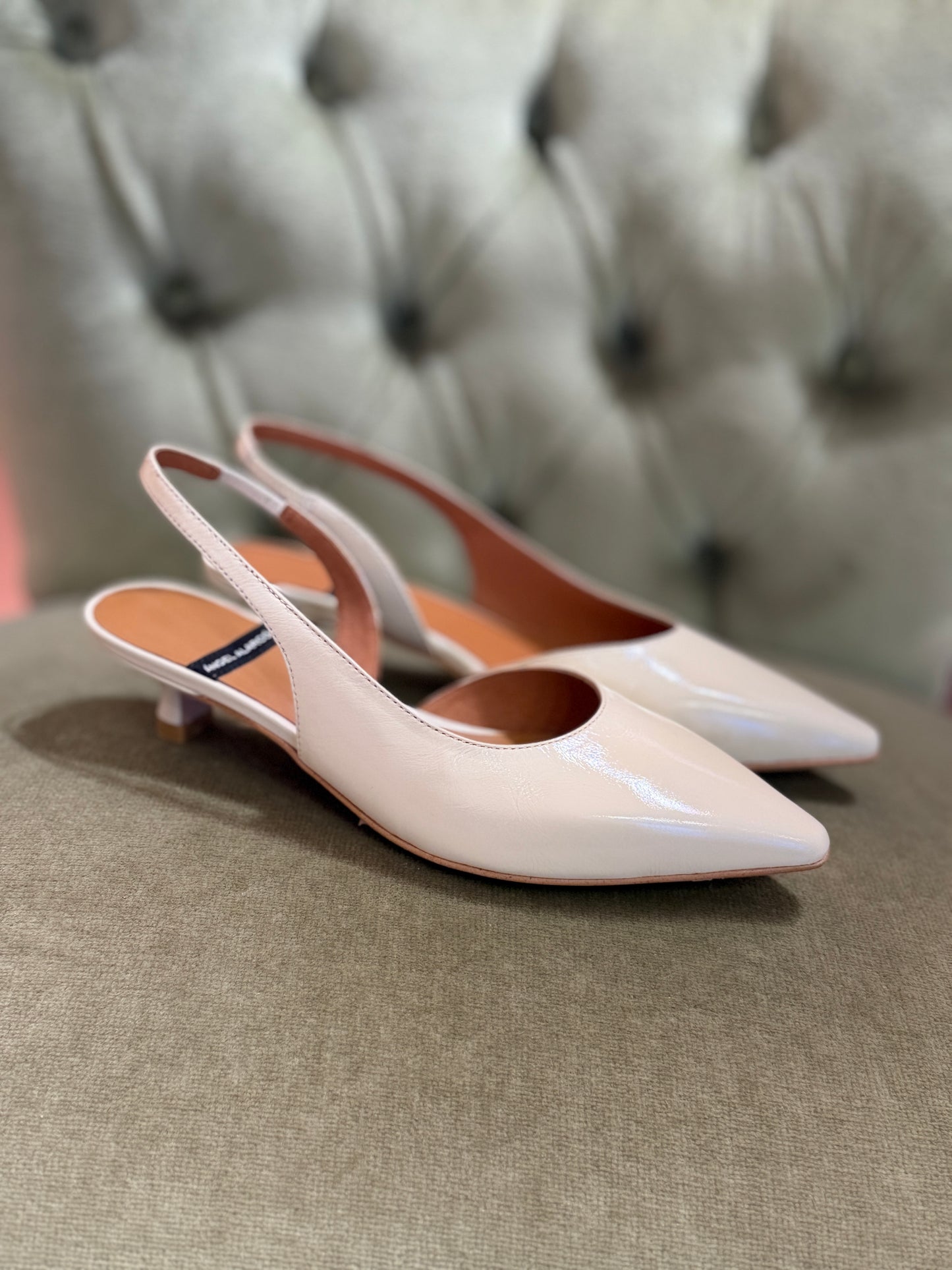 Angel Alarcon  FABIANA slingback VANIGLIA