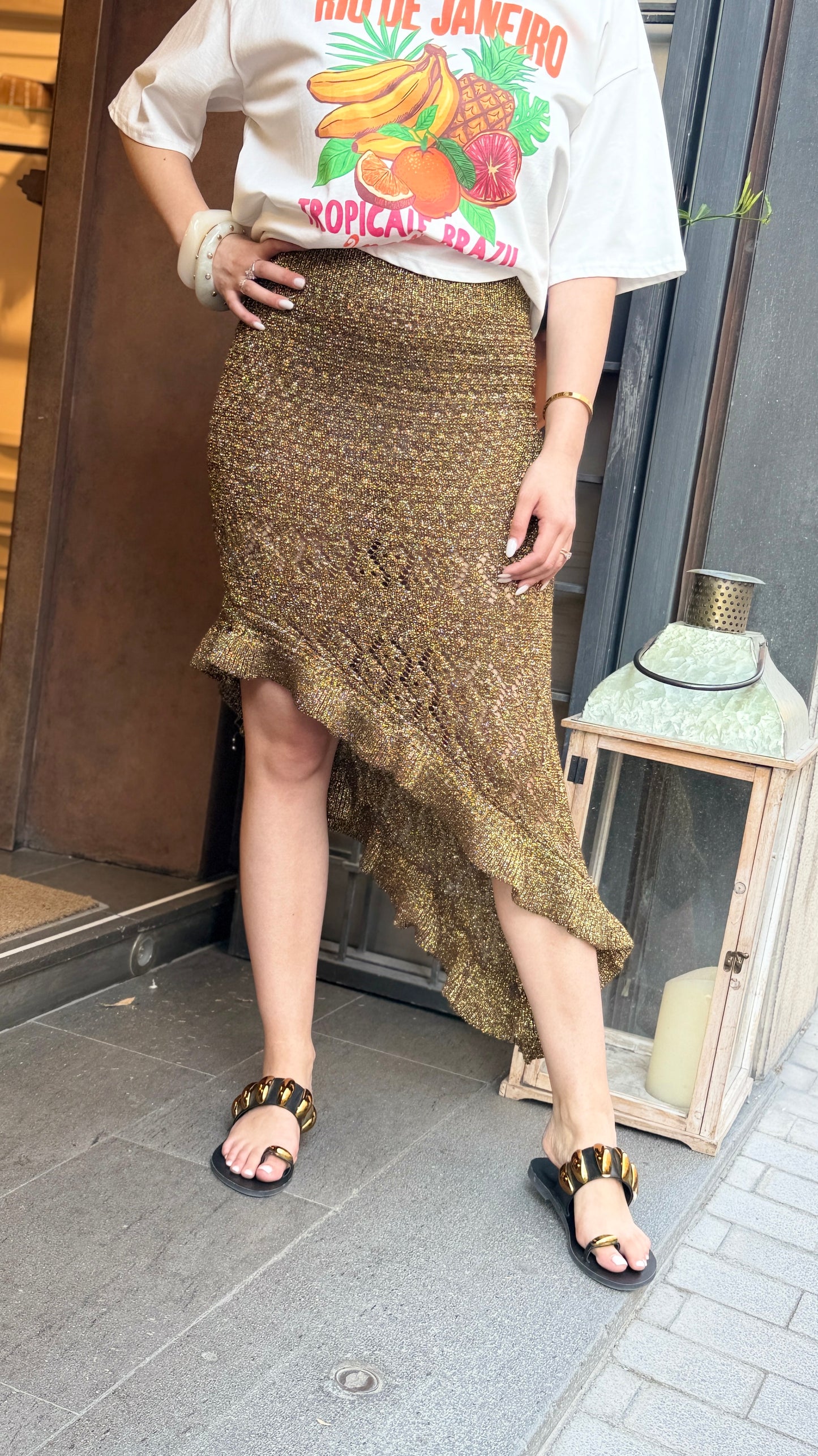 Gonna IBIZA LUREX (Disponibile in più varianti colore)