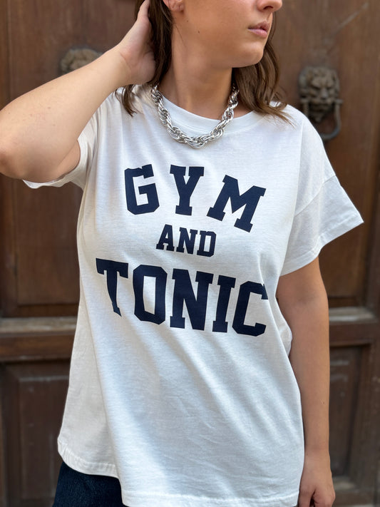 T-shirt "GYM AND TONIC"