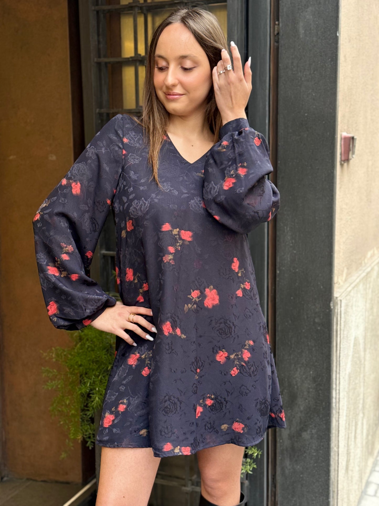 Anonyme Abito BRIANT SHORT DRESS blue