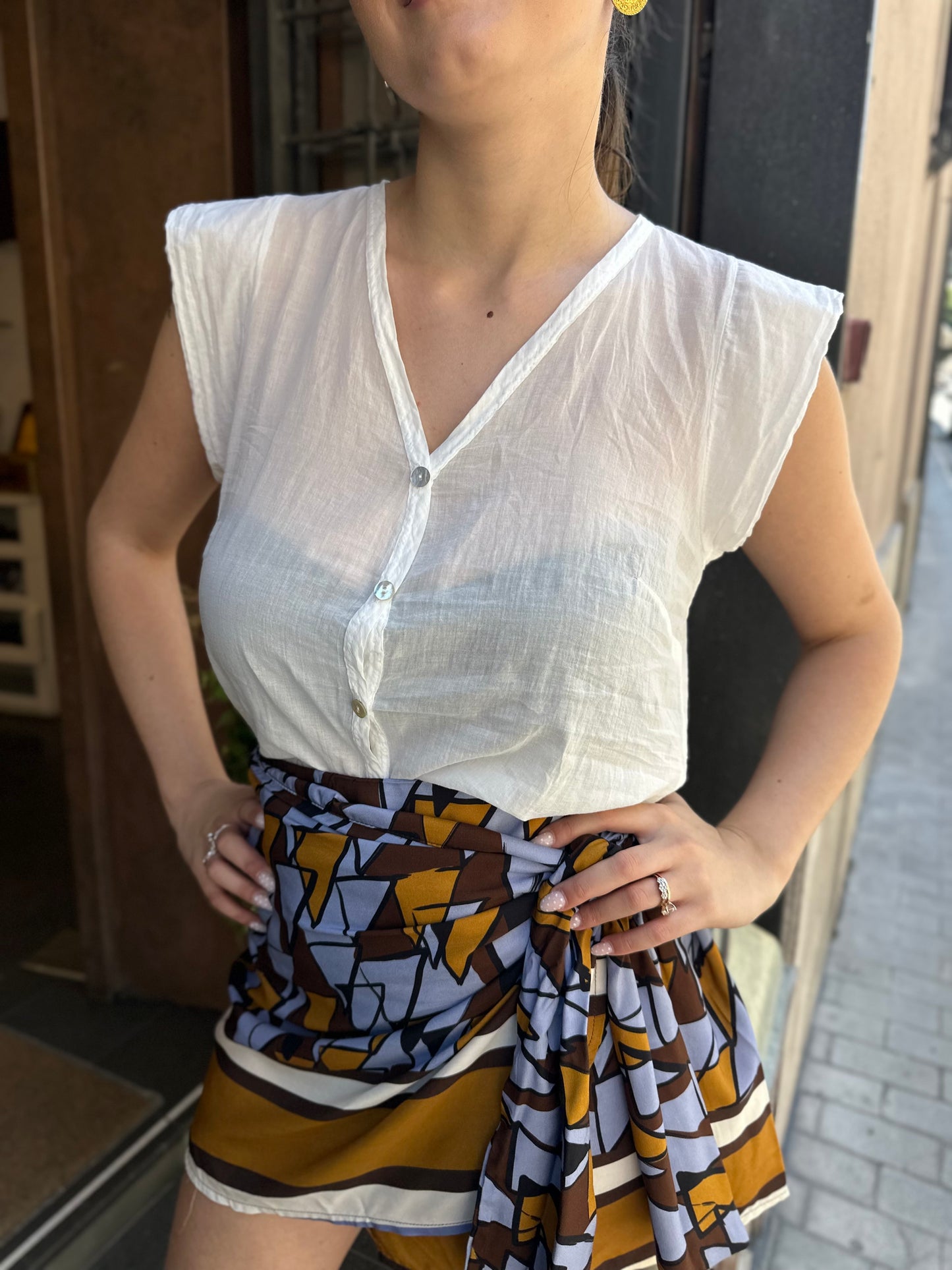 Tensione in Camicia voile (disp. in più varianti colori)