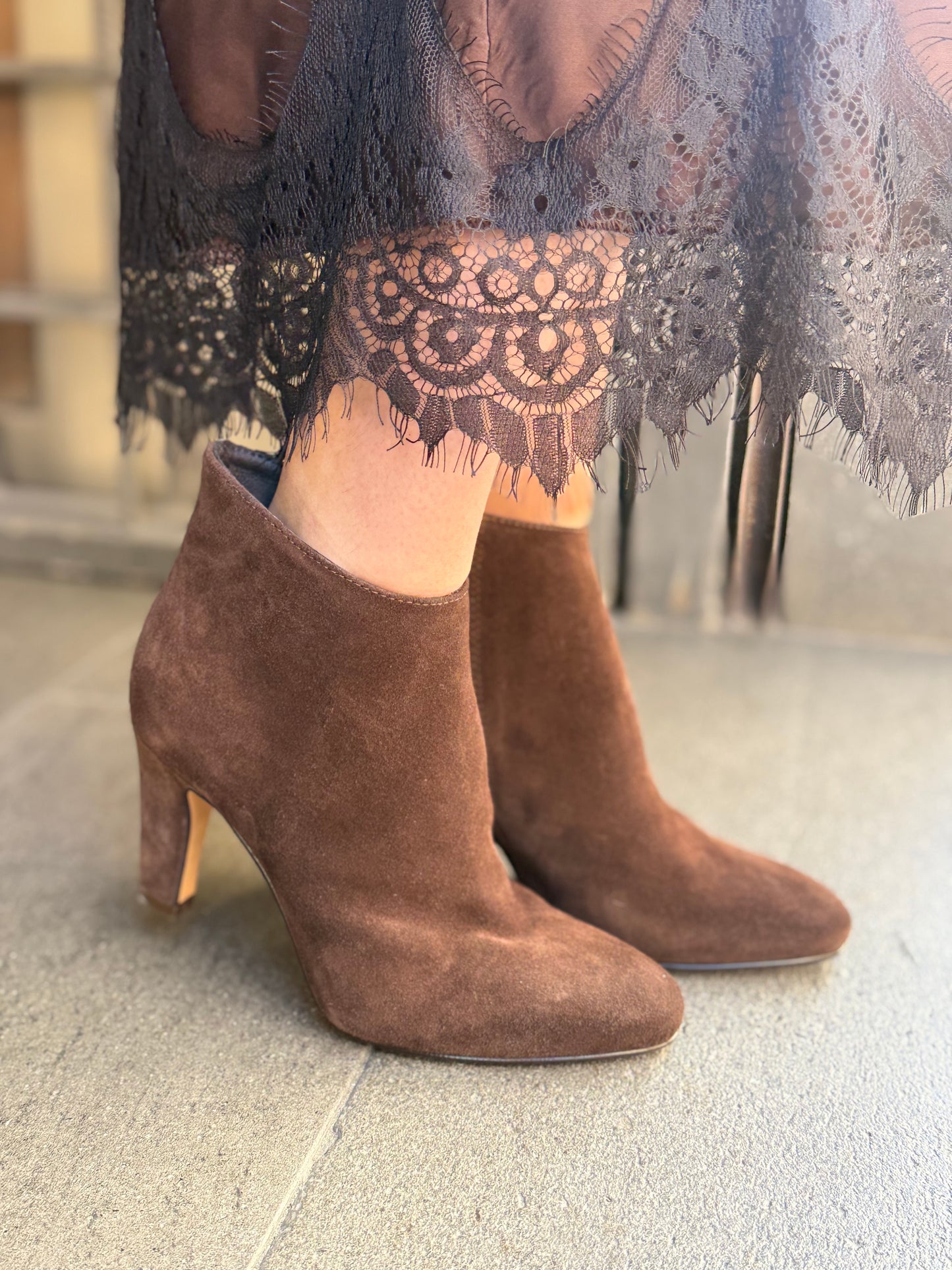 Elisa Lanci stivaletti scavigliato MORO