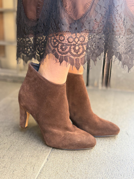 Elisa Lanci stivaletti scavigliato MORO