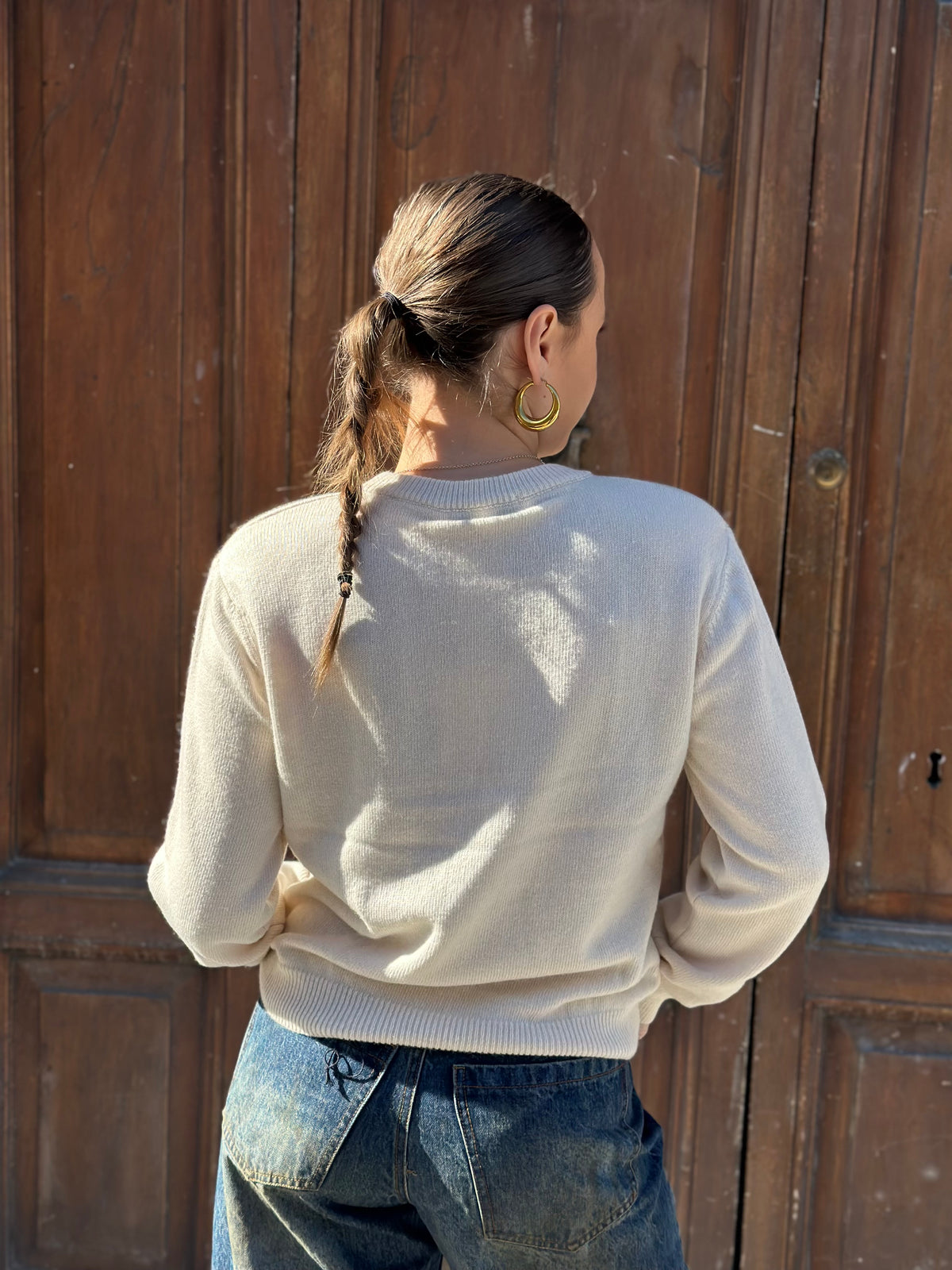 Tensione in maglia spalla imbottita  (disponibile in più colori)