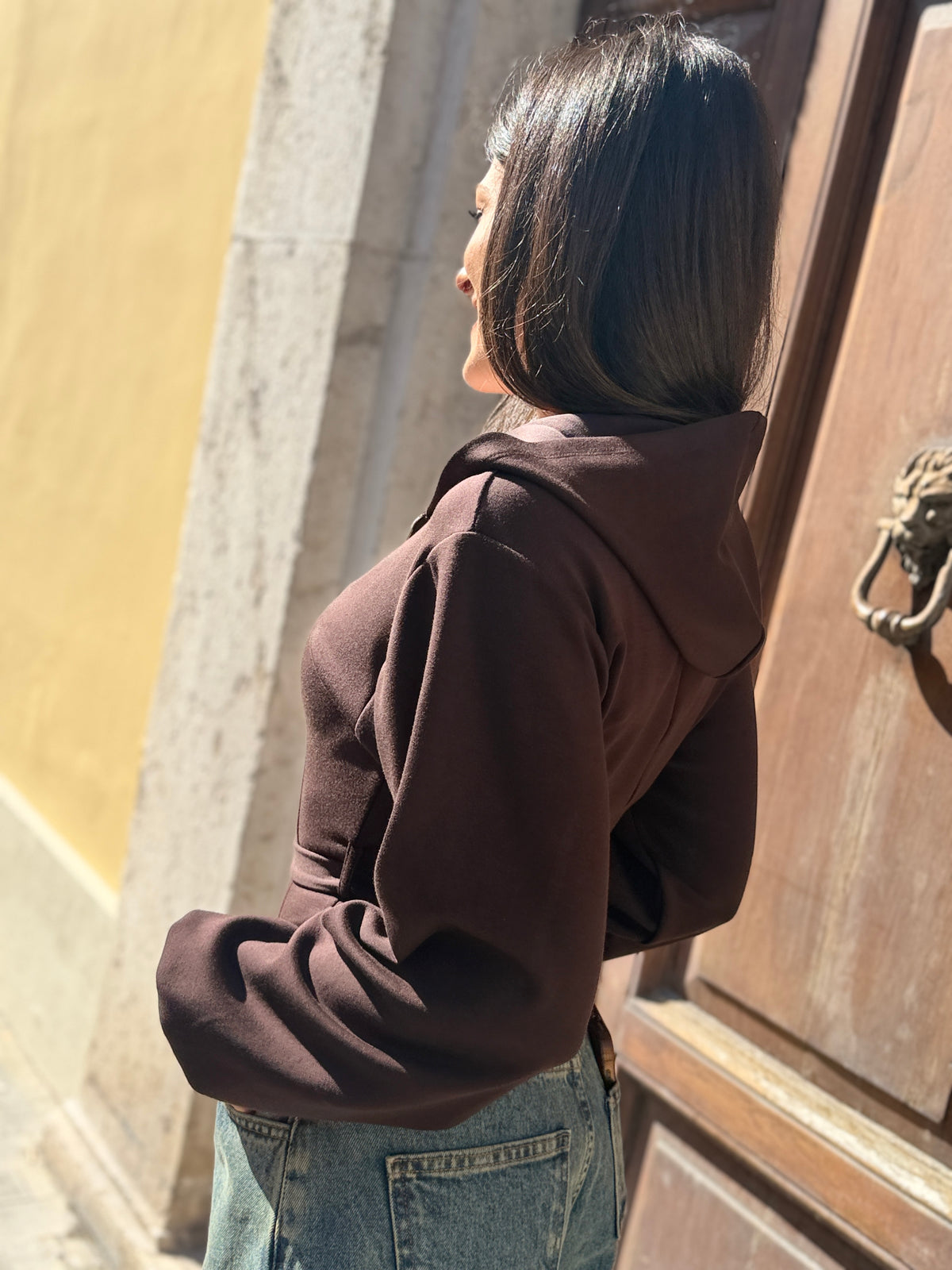 Silence Limited HOODIE BODY BROWN