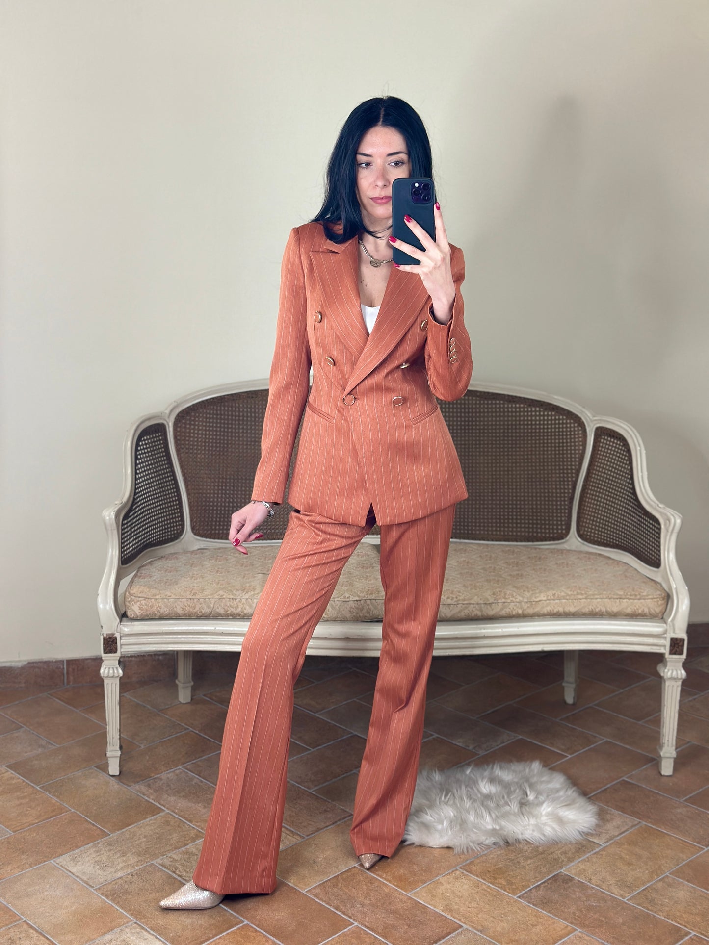 Silence Limited blazer Pinstripe