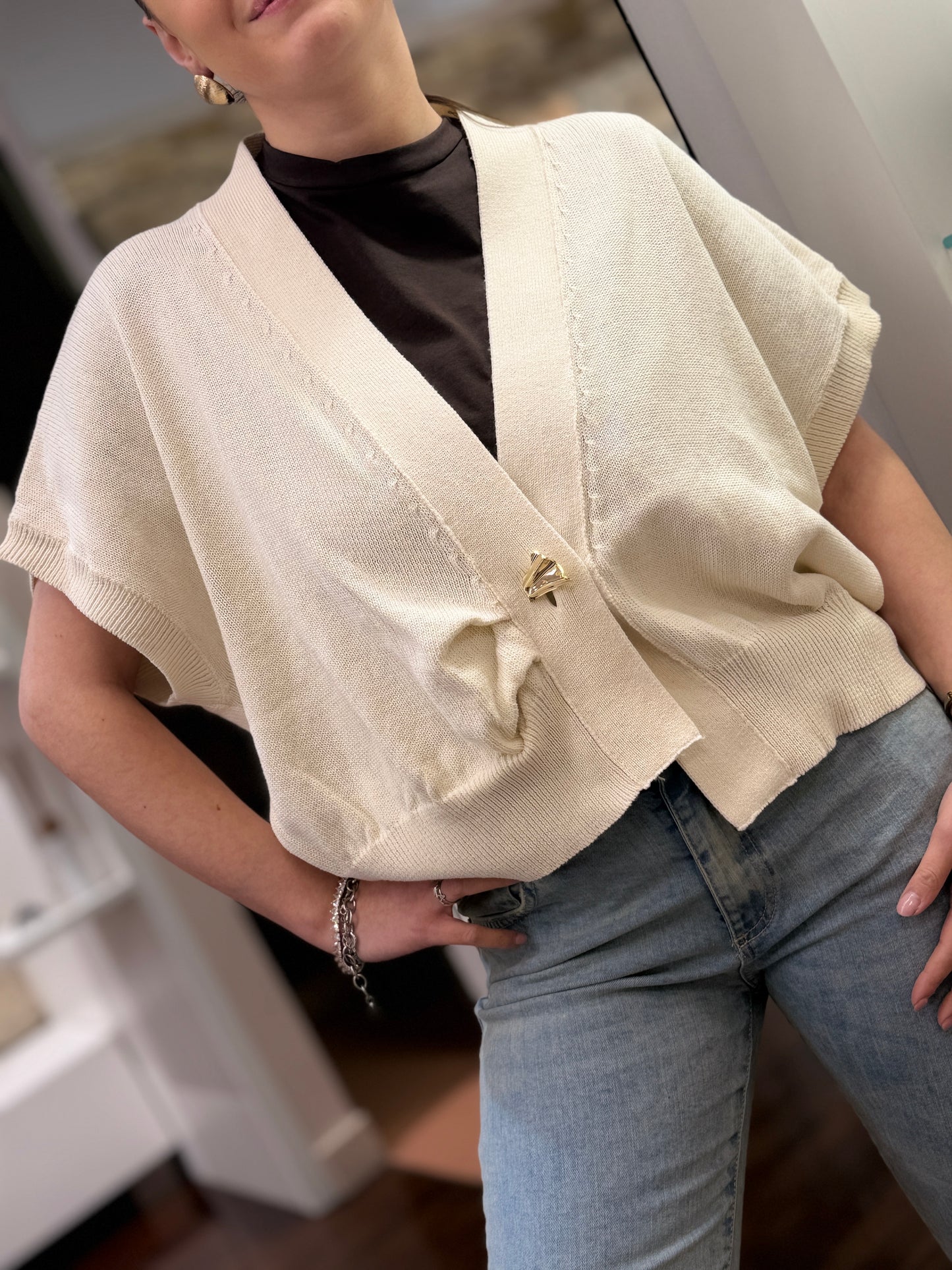 Tensione in Cardigan kimono BIURRO