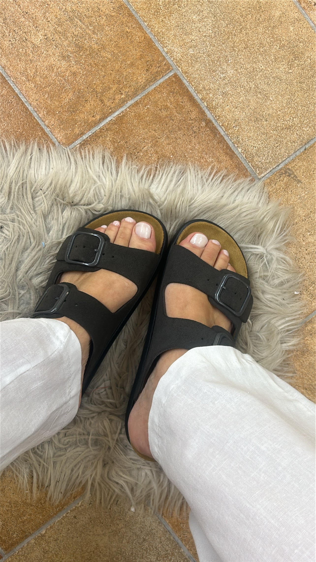 Scholl NOELLE CHUNKY GREY SUEDE