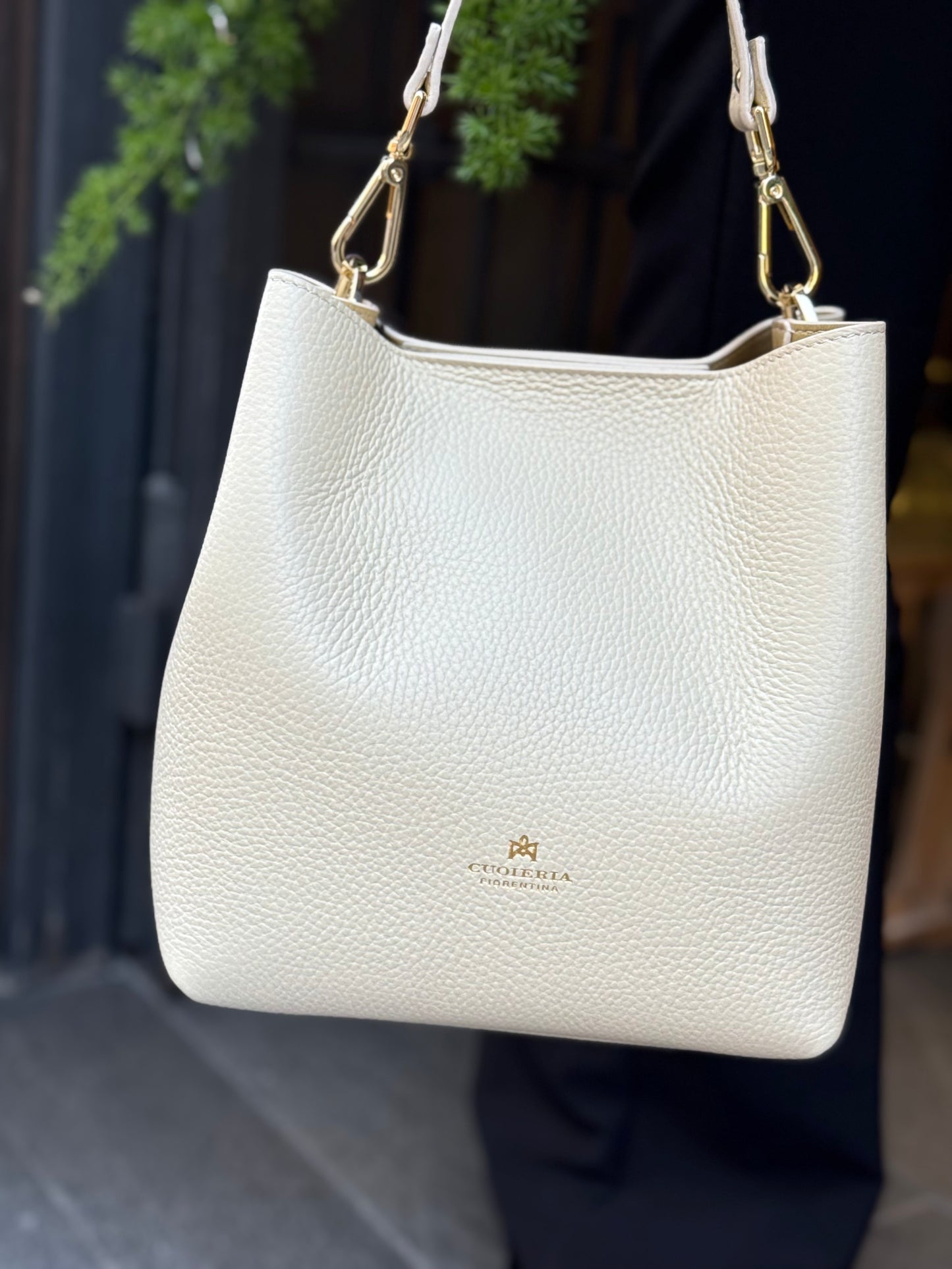 Cuoieria Fiorentina CANDY small bucket PROSECCO