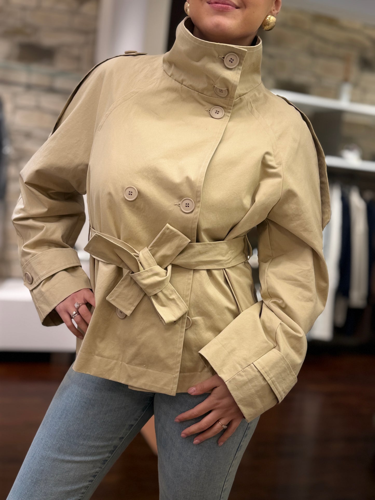Tensione in Trench Beige
