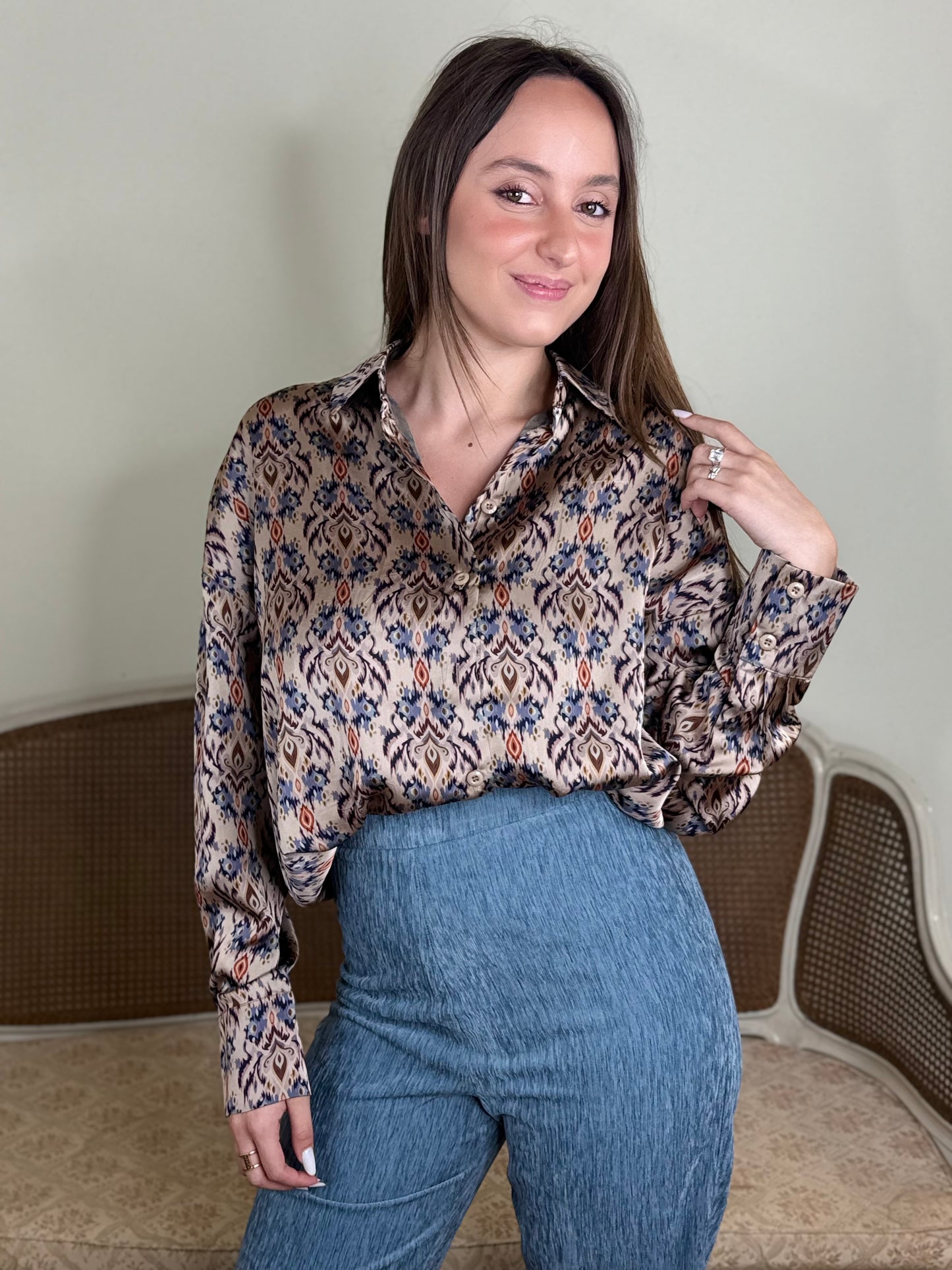 Anonyme Camicia CAROLINE SHIRT multicolor