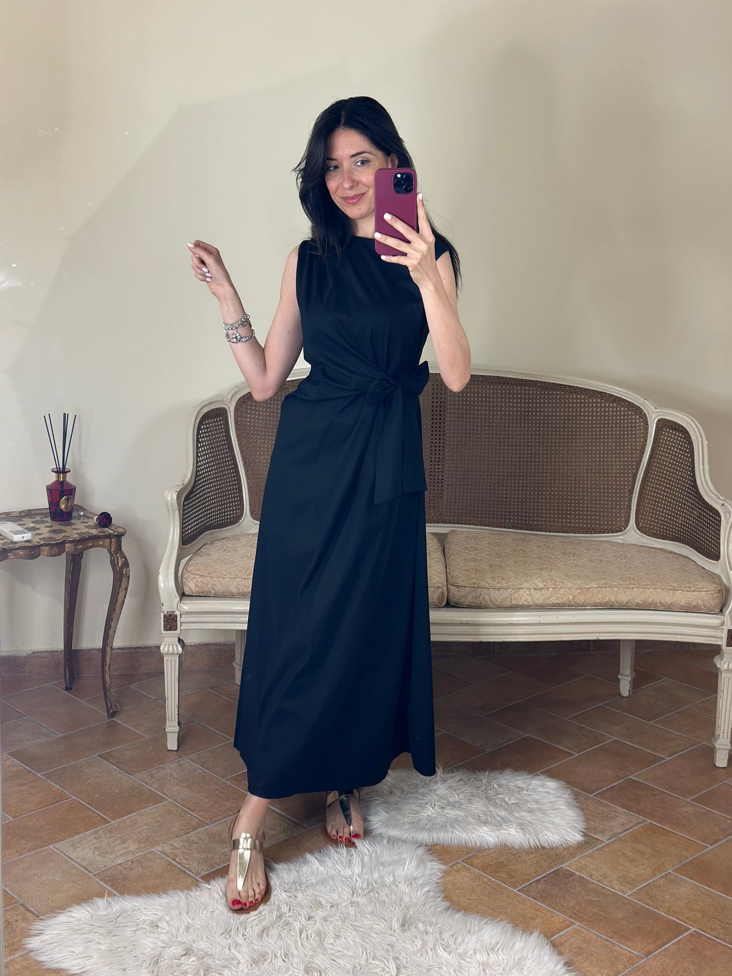 Abito fiocco laterale (disponibile in più colori)