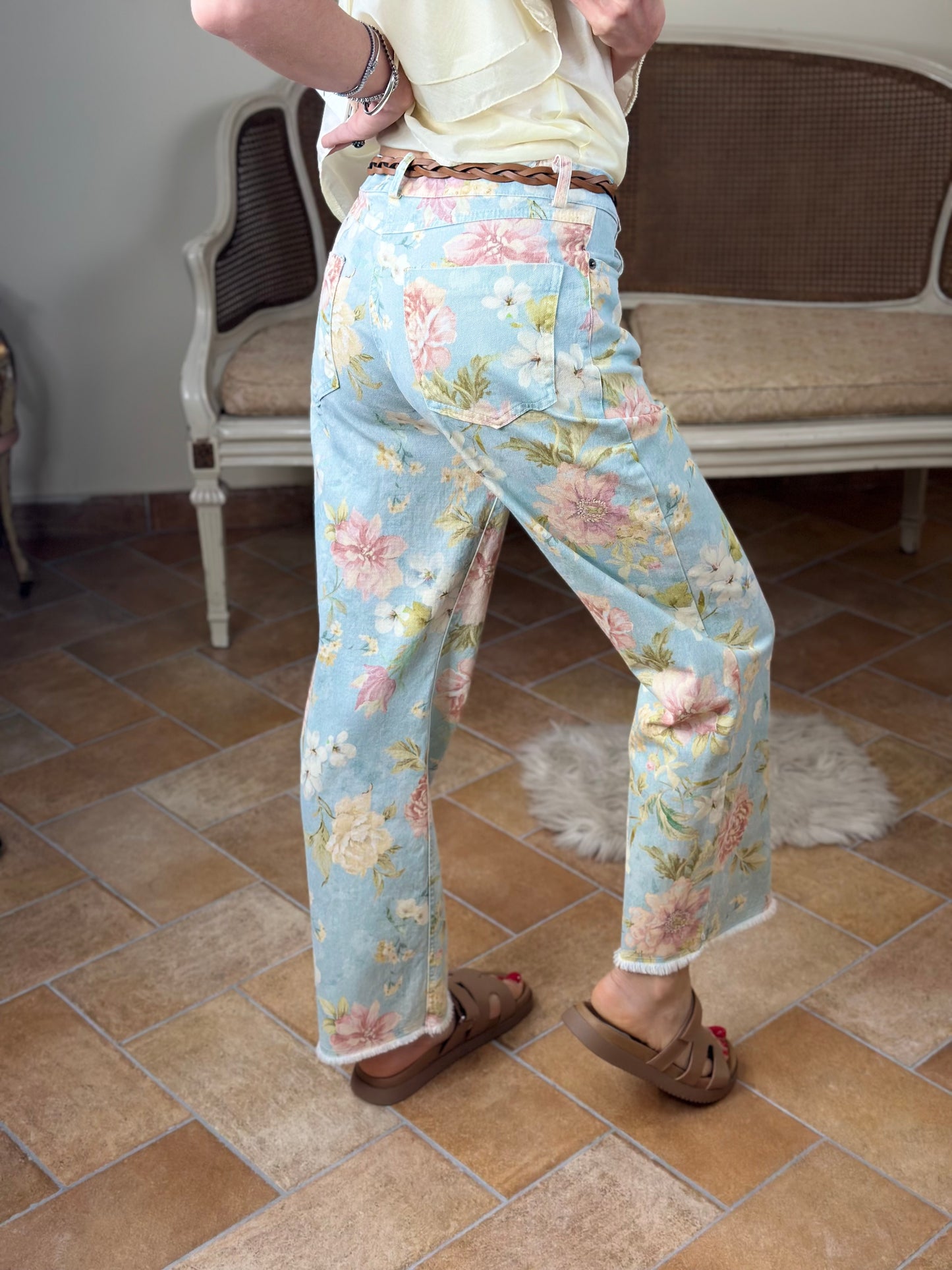 Tensione in Jeans FLOWER multicolor