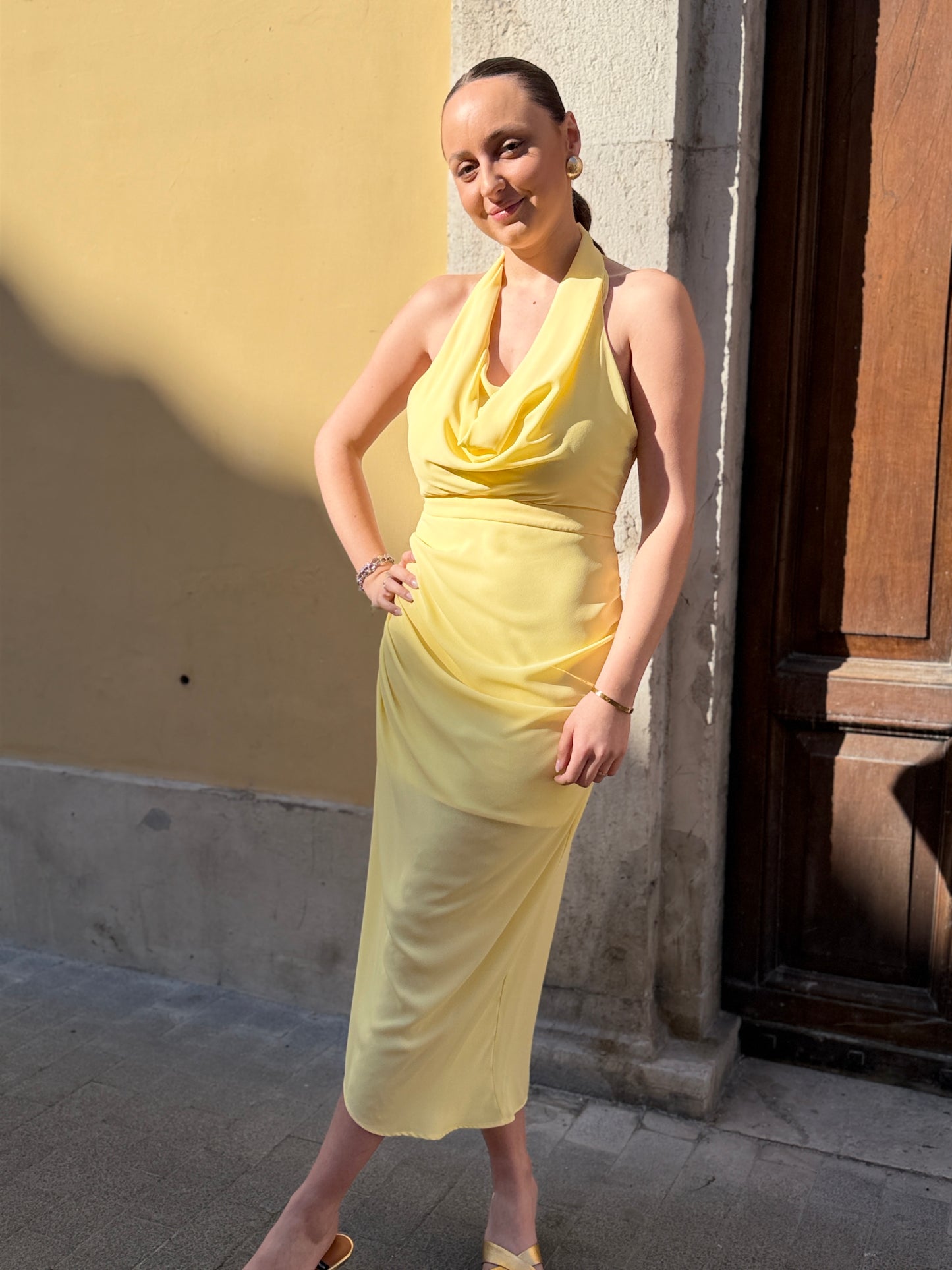 Silence Limited ISABEA DRESS LEMON