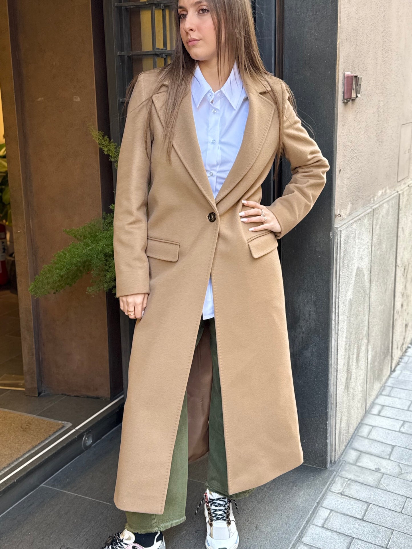 Chiarulli Cappotto EOS taupe