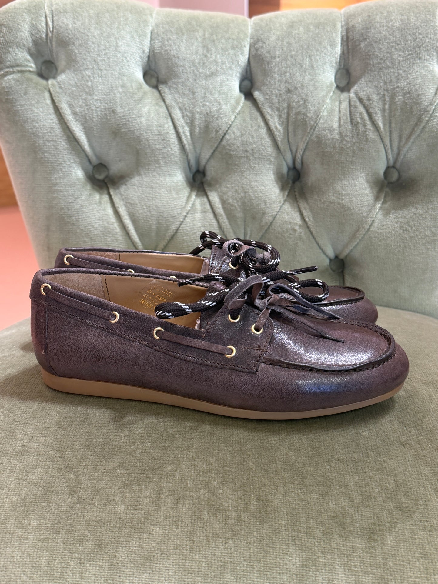 Ovyè Mocassino barca MORO