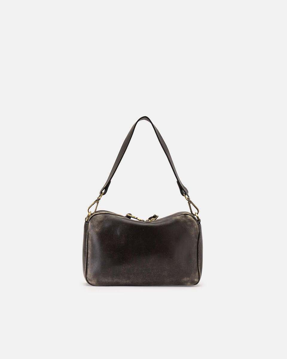 Cuoieria Fiorentina CAMERON CAMERA BAG NERO