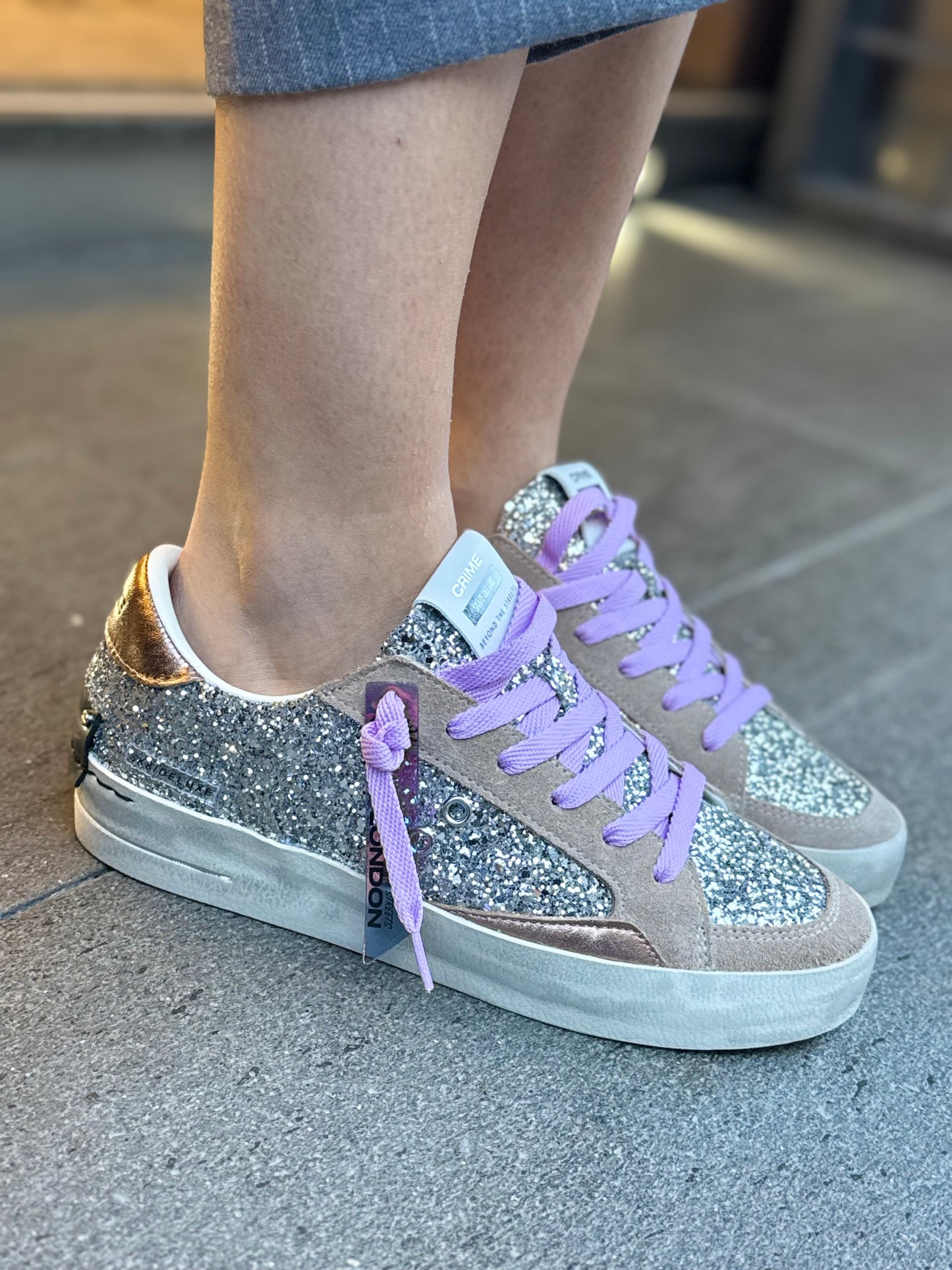 Crime London SK8 DELUXE SILVER