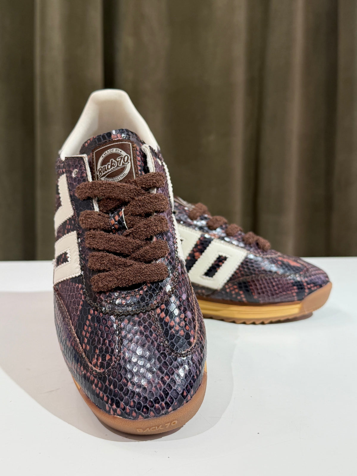 Back70 JOGGER SNAKE CUOIO