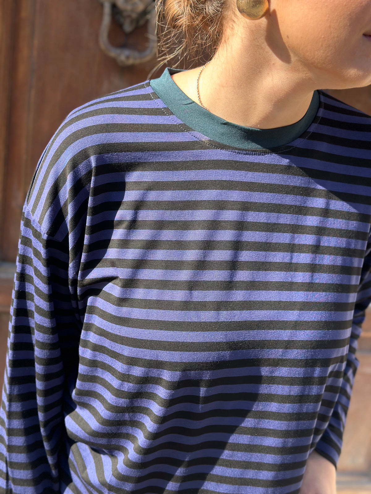 Haveone T-shirt a righe(disp. in più colori)