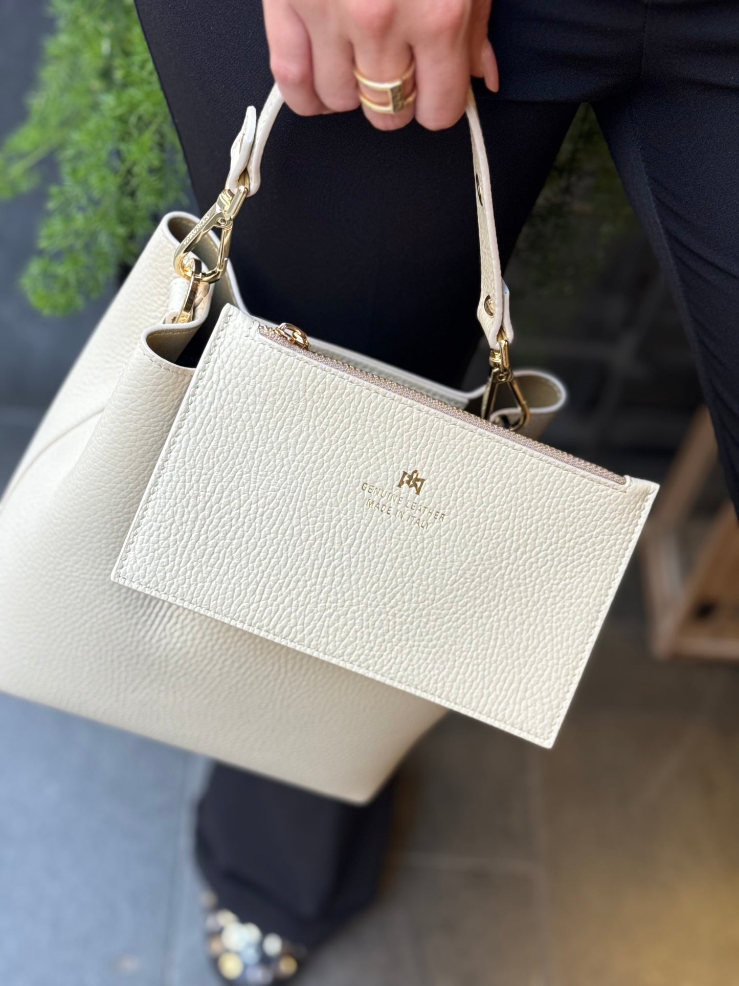 Cuoieria Fiorentina CANDY small bucket PROSECCO