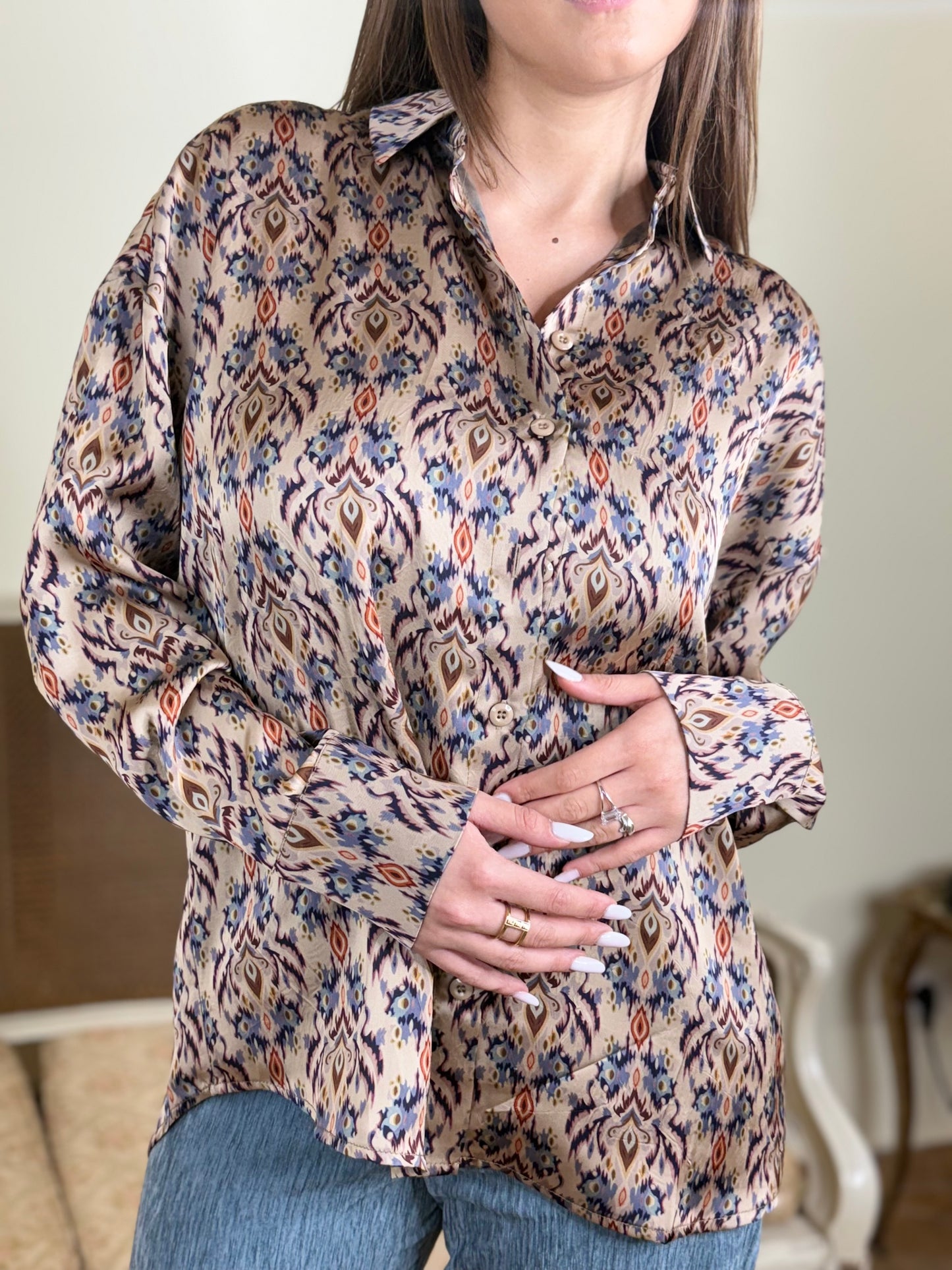 Anonyme Camicia CAROLINE SHIRT multicolor