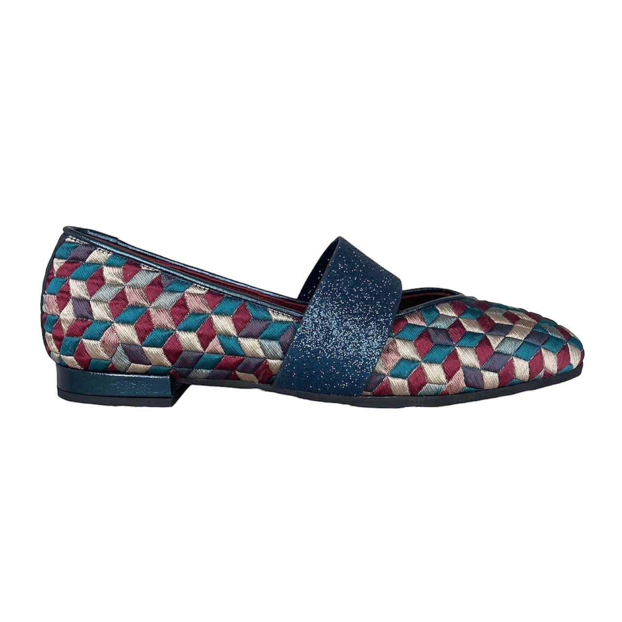 Theresa ballerina cubi multicolor