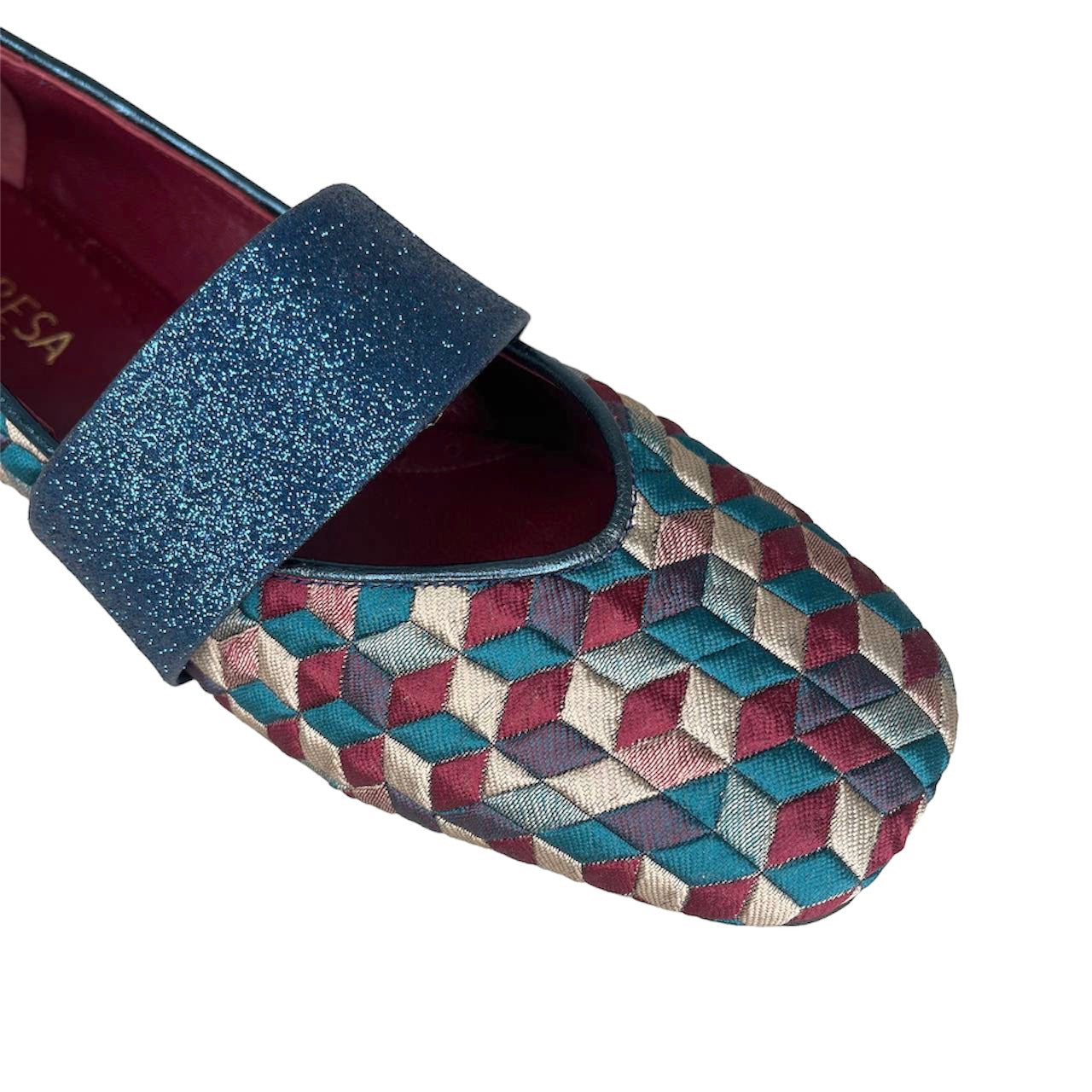 Theresa ballerina cubi multicolor