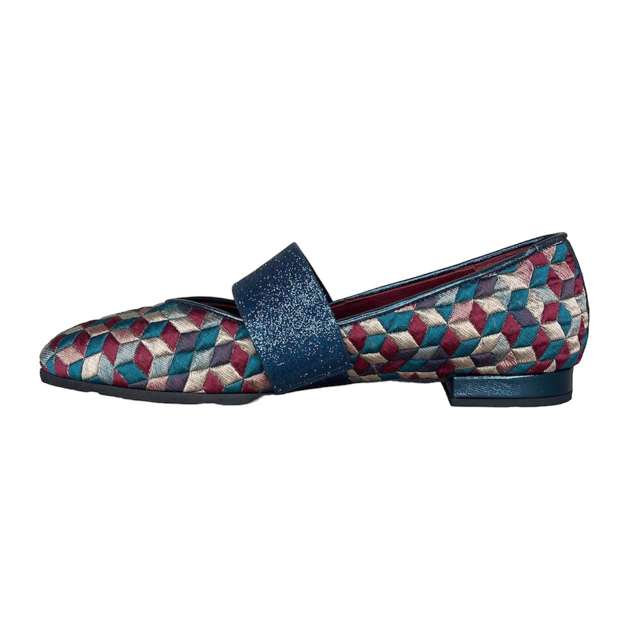 Theresa ballerina cubi multicolor