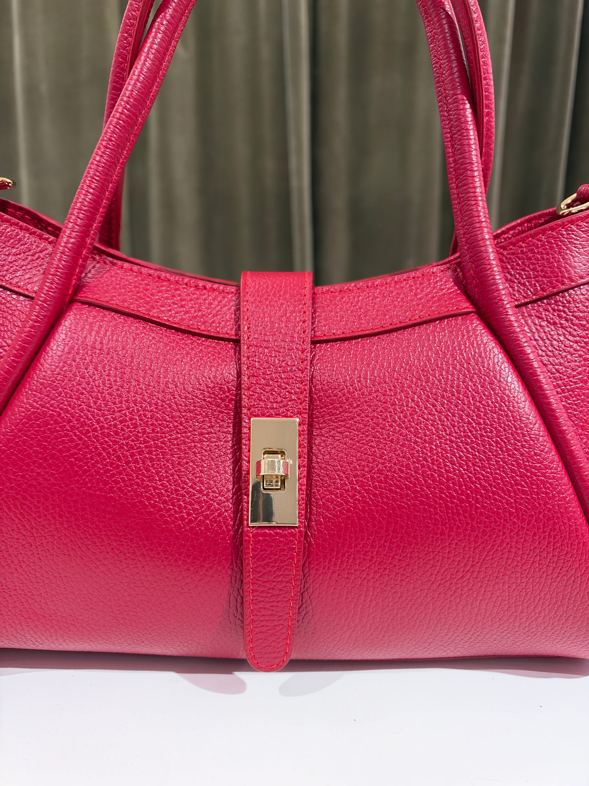 Bauletto Vicky in vera pelle (disponibile in più varianti colore)