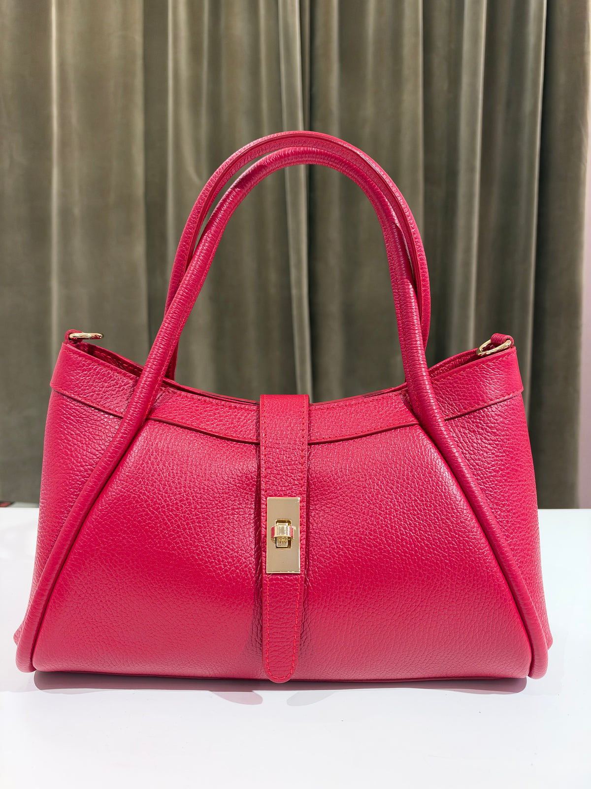 Bauletto Vicky in vera pelle (disponibile in più varianti colore)