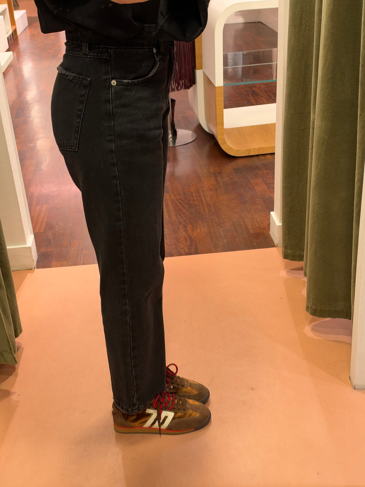 Tensione in jeans  regular tom zante lavaggio  BLACK